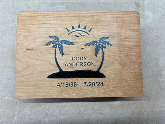 Custom Ordered Memorial Plaque = Available by Custom Order, contact me,