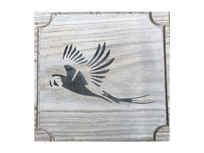 Parrot in Flight