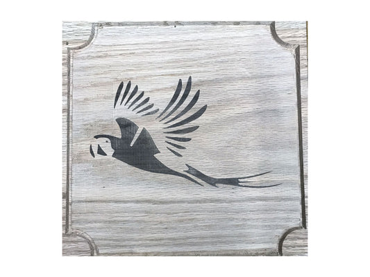Parrot in Flight