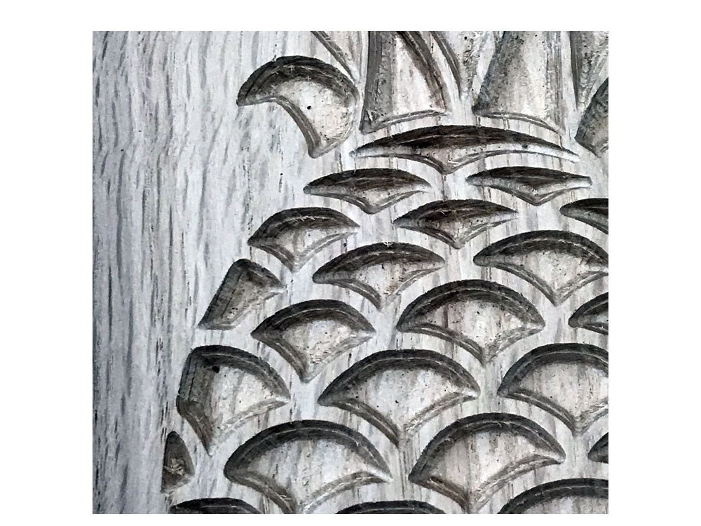Hand-crafted Pineapple on Wood